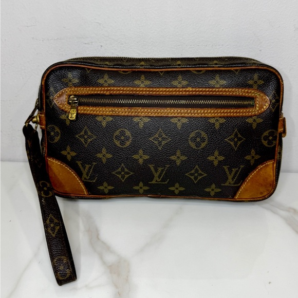 Auth LOUIS VUITTON Vintage Clutch/Wristlet - Picture 11 of 15